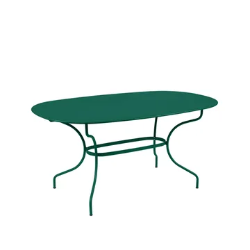 Opera+ bord ovalt - Cedar green (grön) - Fermob