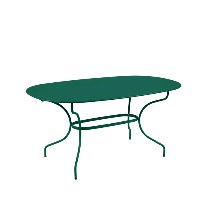Opera+ bord ovalt - Cedar green (grön) - Fermob
