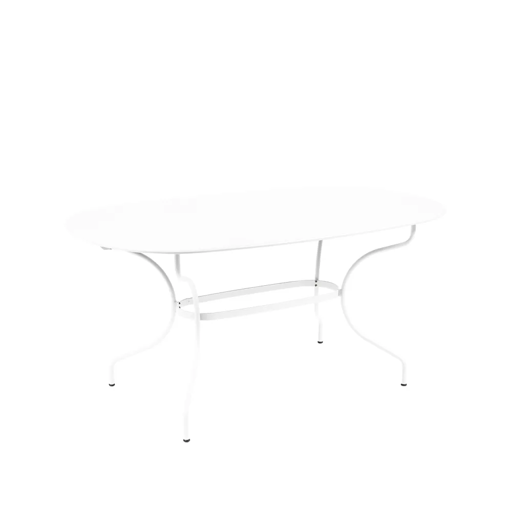 Opera+ bord ovalt, Cotton white (vit) Fermob