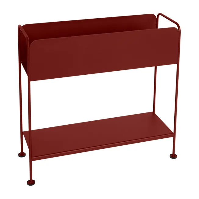 Picolino plant holder h.63 cm, Chili (röd) Fermob