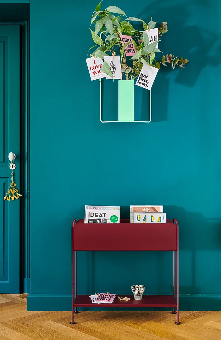 Picolino plant holder h.63 cm, Chili (röd) Fermob