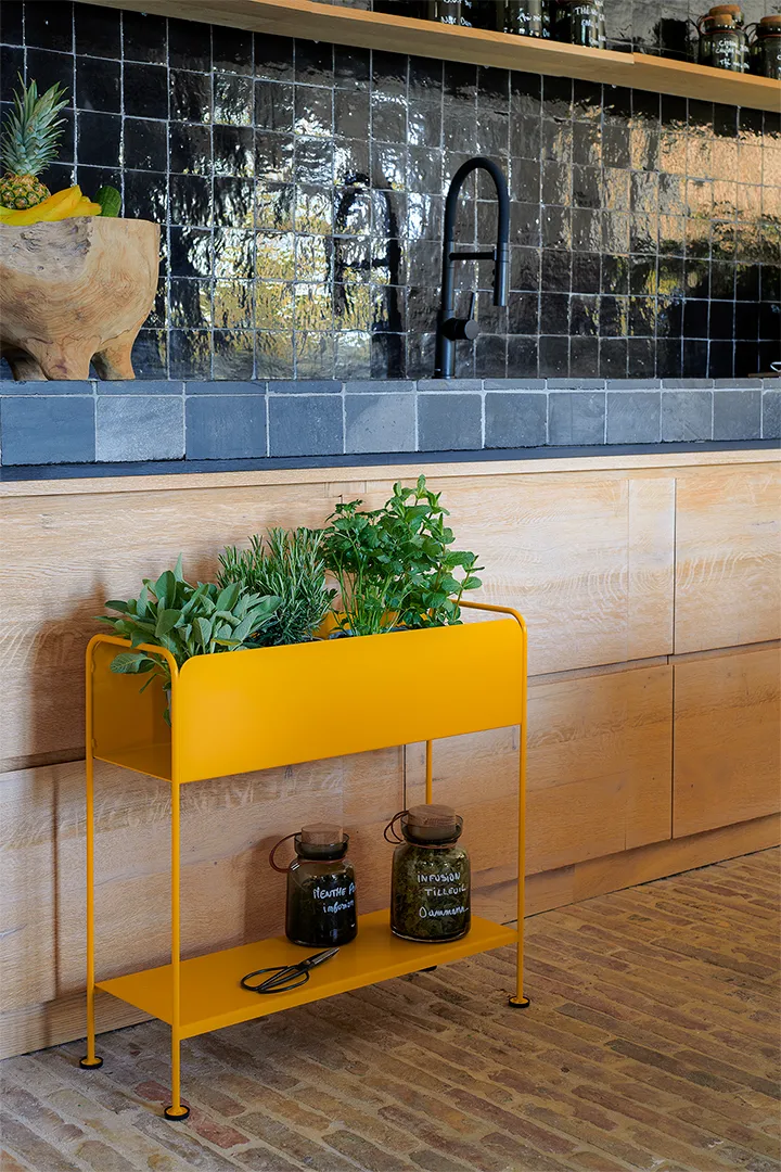 Picolino plant holder h.63 cm, Honey (gul) Fermob