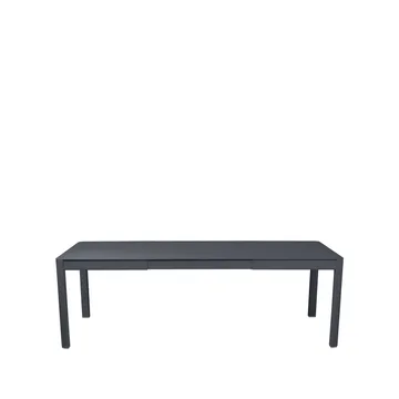 Ribambelle L bord - Anthracite (grå), 2 utdragsskivor - Fermob
