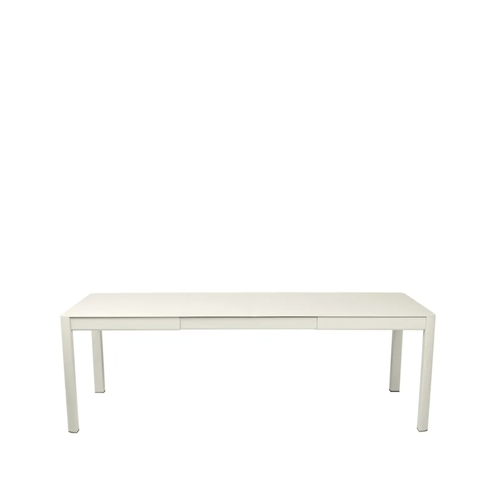 Ribambelle L bord, Clay grey (grå), 2 utdragningsskivor Fermob
