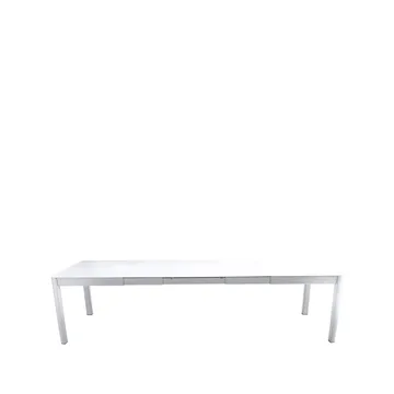 Ribambelle XL bord - Cotton white (vit), 3 utdragsskivor - Fermob