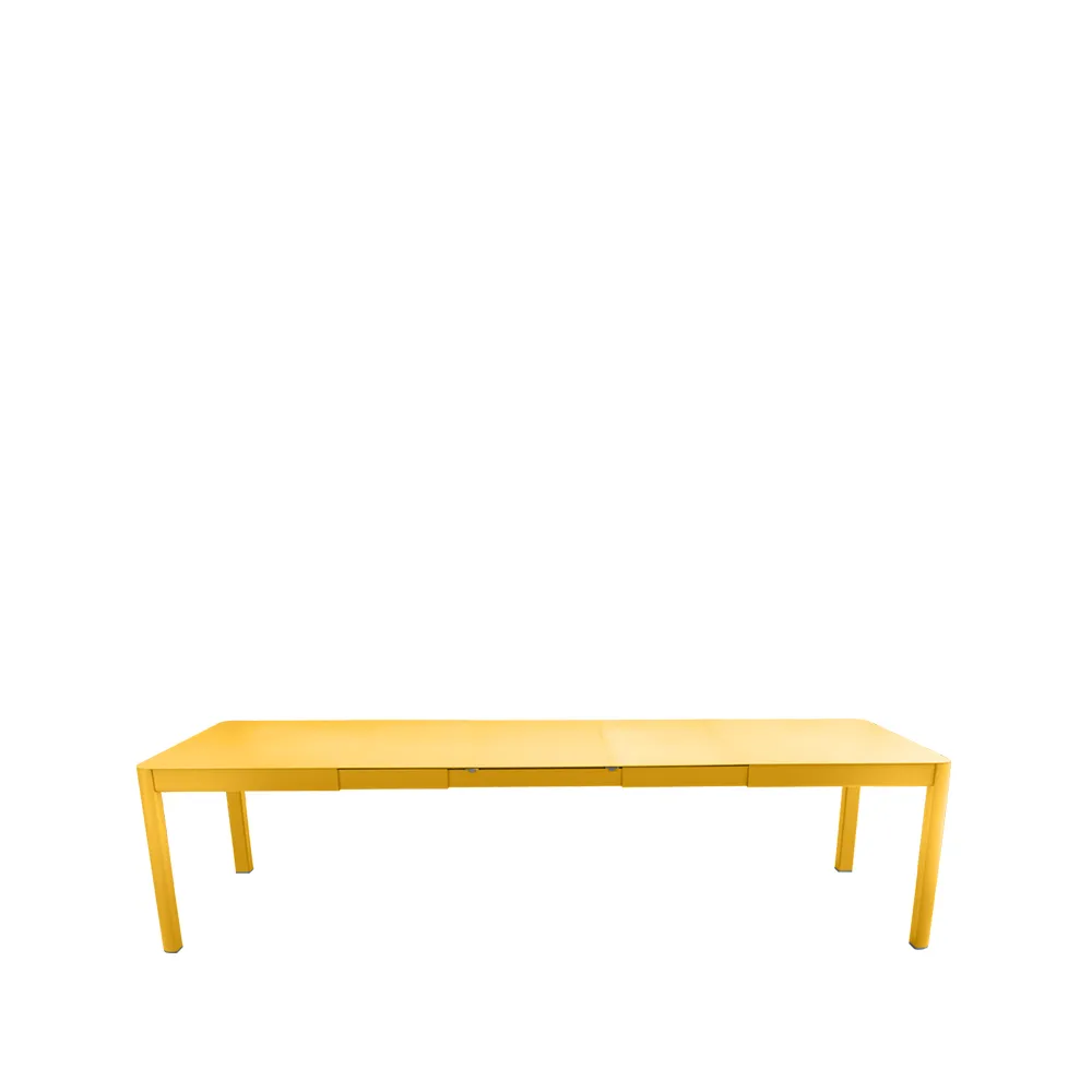 Ribambelle XL bord, Honey (gul), 3 utdragsskivor Fermob