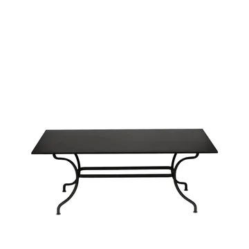 Romane bord rektangulärt - Liquorice (svart) - Fermob