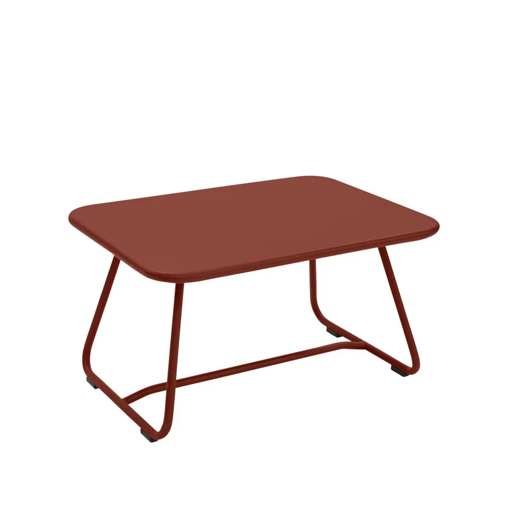 Sixties bord, Red ochre (röd) Fermob