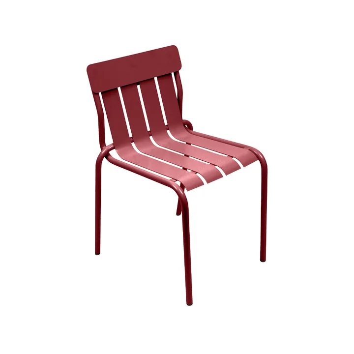 Stripe stol - Chili (röd) - Fermob