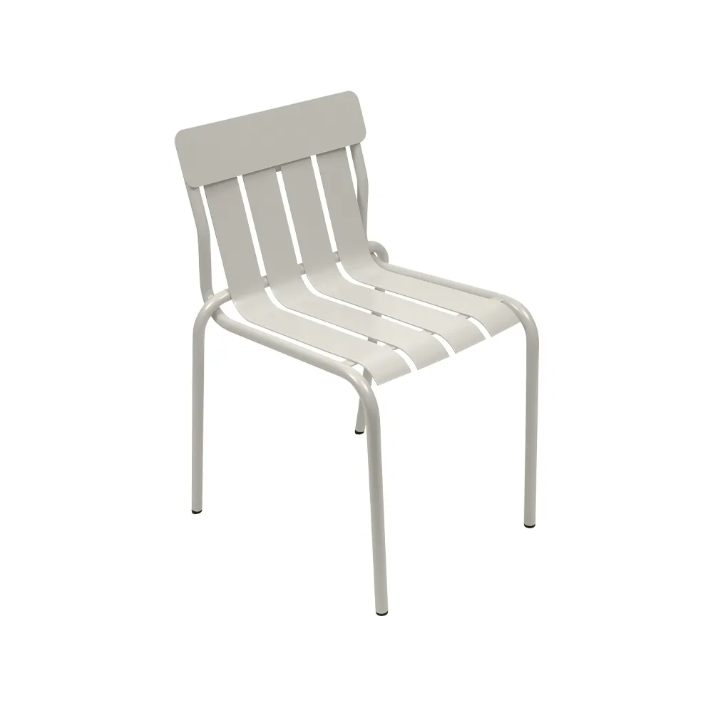 Stripe stol, Clay grey (grå) Fermob