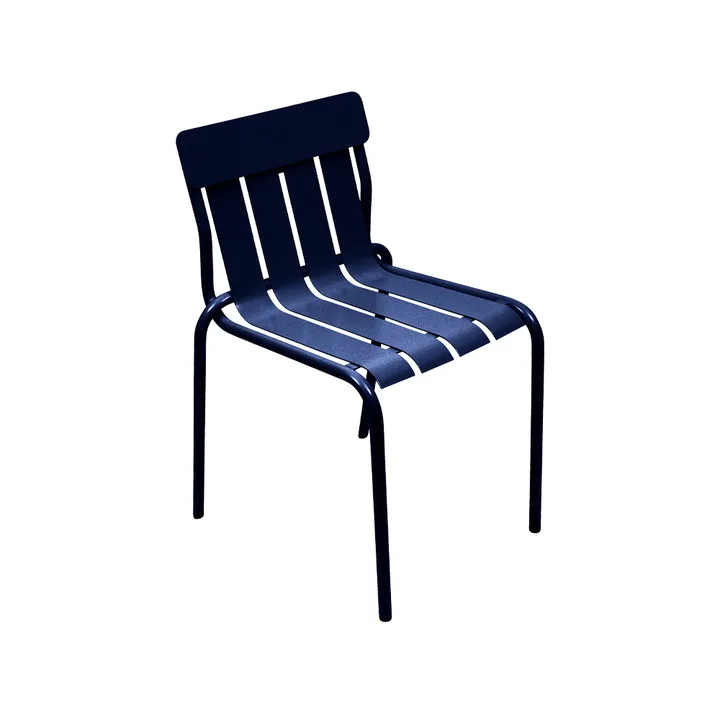 Stripe stol - Deep blue (blå) - Fermob