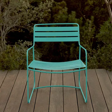Surprising karmstol låg - Cedar green (grön) - Fermob