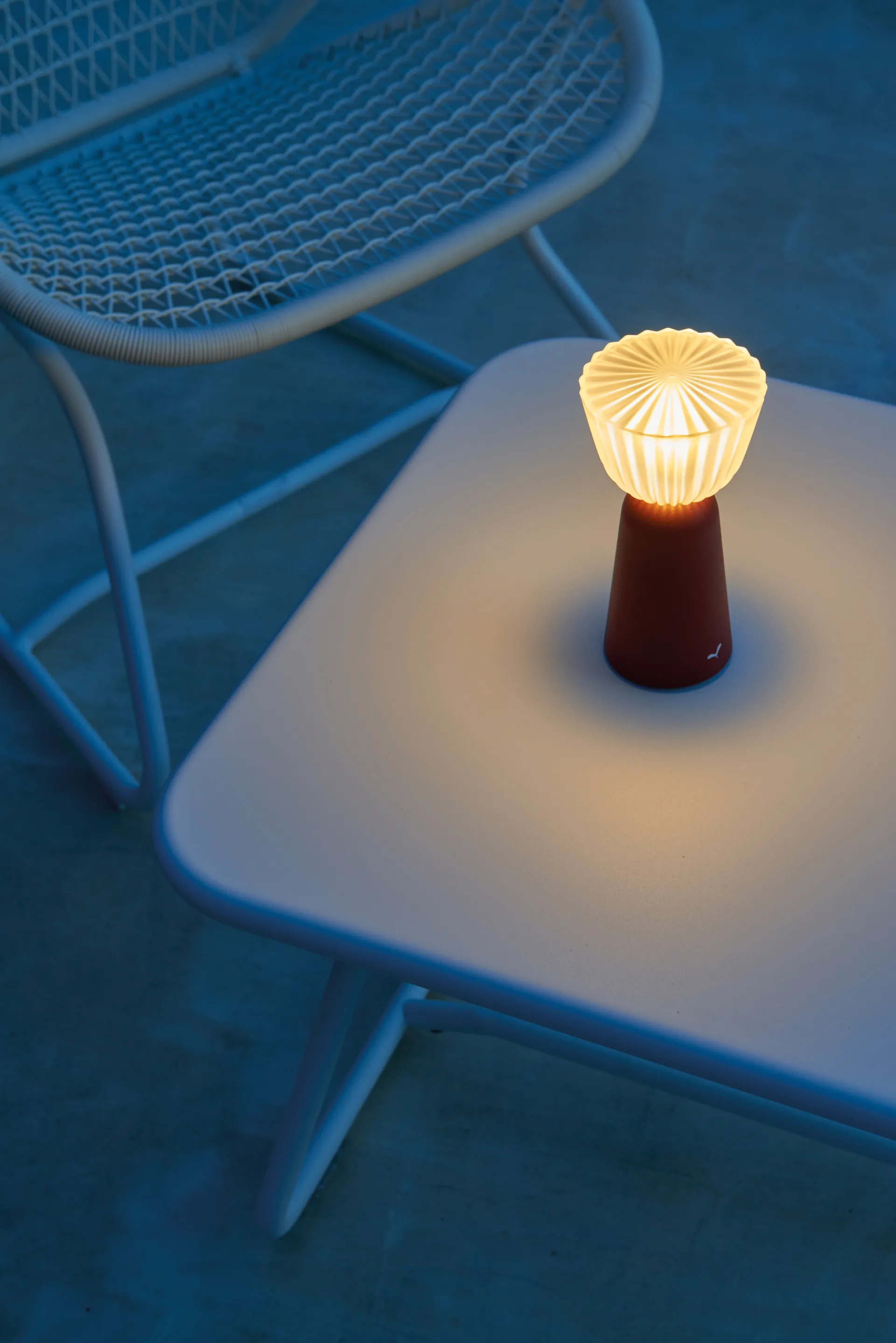 Swiing portabel bordslampa, Ice mint (grön) Fermob