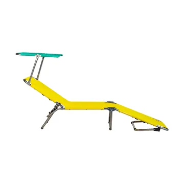 Amigo Top Pop solsäng - Yellow-aqua green - Fiam