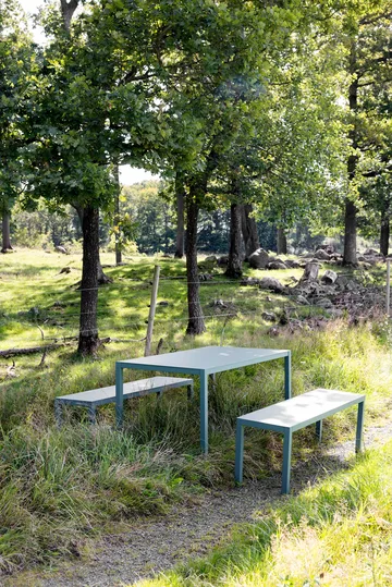 Aria bänk - Sage green - Fiam