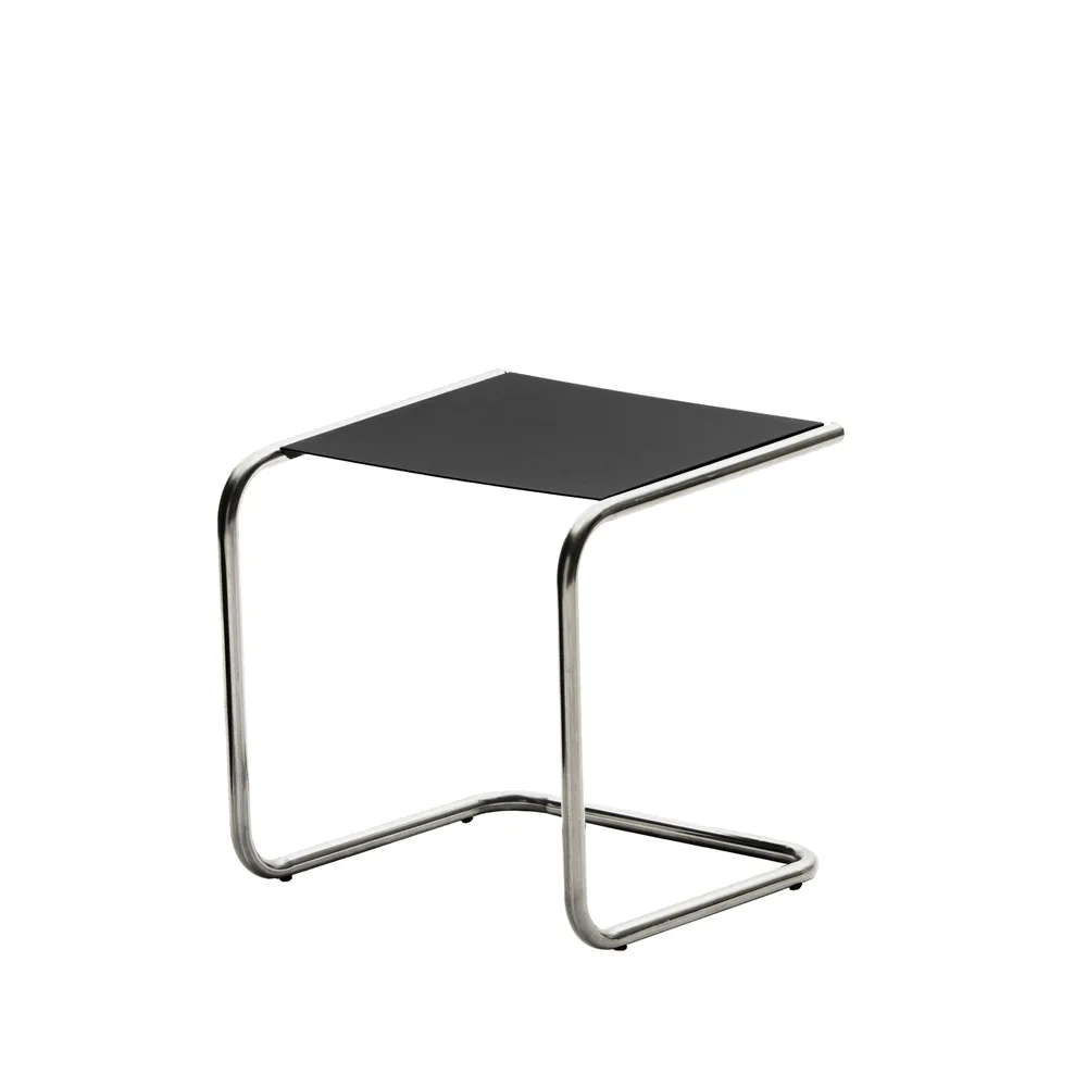 Club sidobord, antracit, aluminiumstativ Fiam