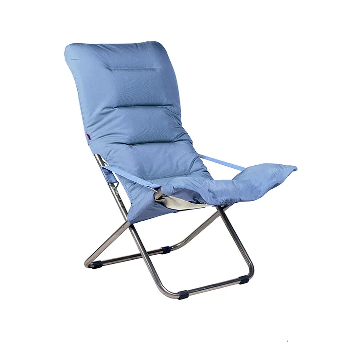 Fiesta Soft solstol - Light blue-beige supertex - Fiam