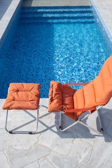 Fiesta Soft solstol - Orange-aluminium - Fiam