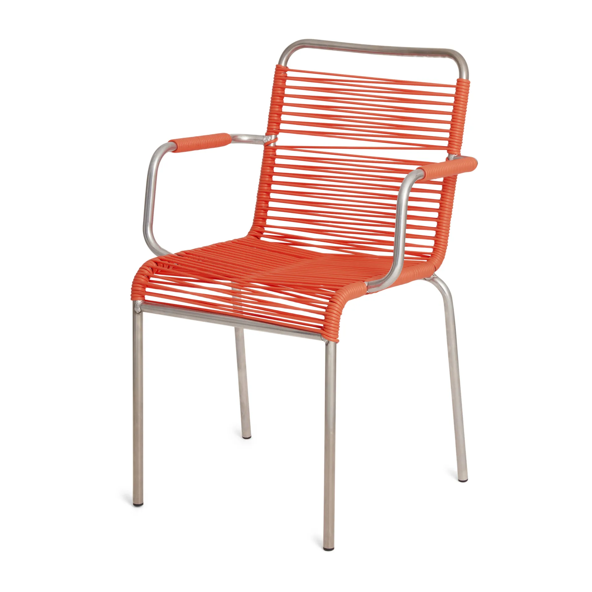 Mya karmstol aluminium, Orange Fiam