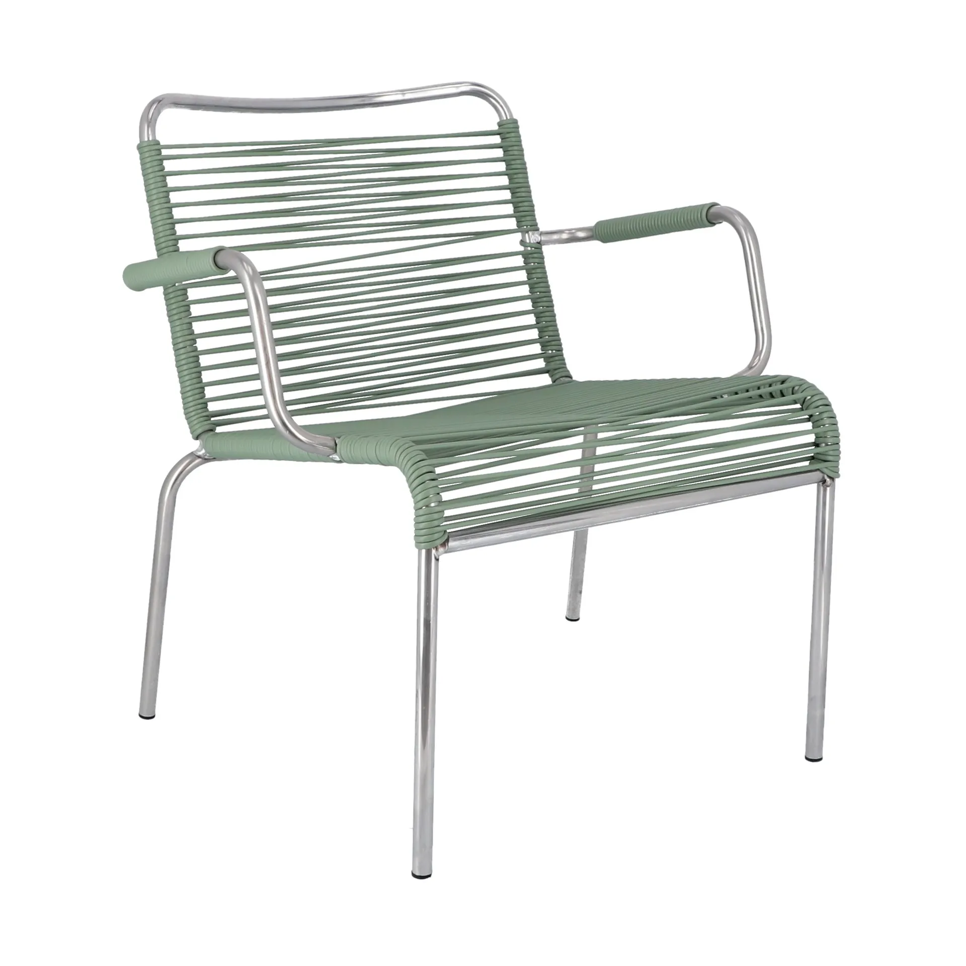 Mya Lounge karmstol, Sage green Fiam