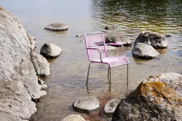 Mya Spaghetti karmstol - Pink - Fiam