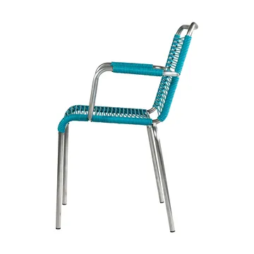 Mya Spaghetti karmstol - Turquoise - Fiam
