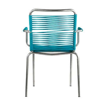 Mya Spaghetti karmstol - Turquoise - Fiam