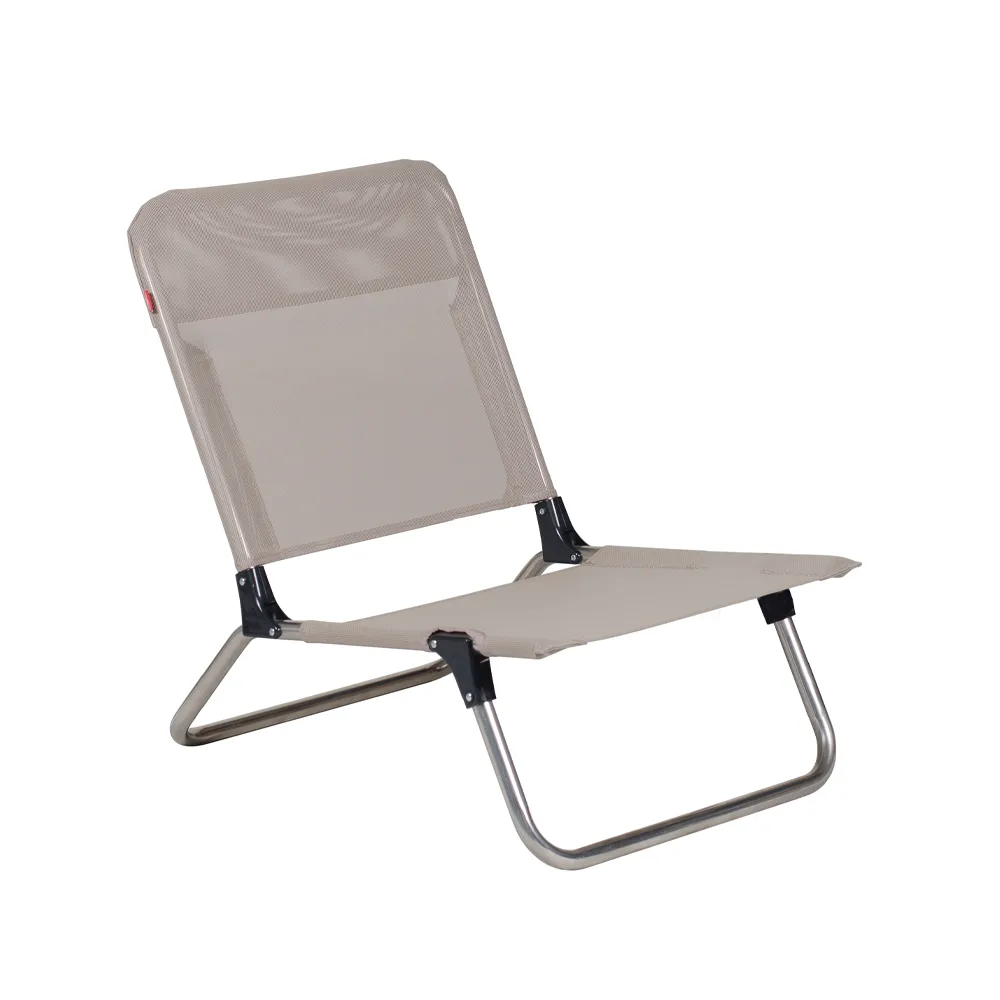 Quick solstol, Taupe-aluminium Fiam