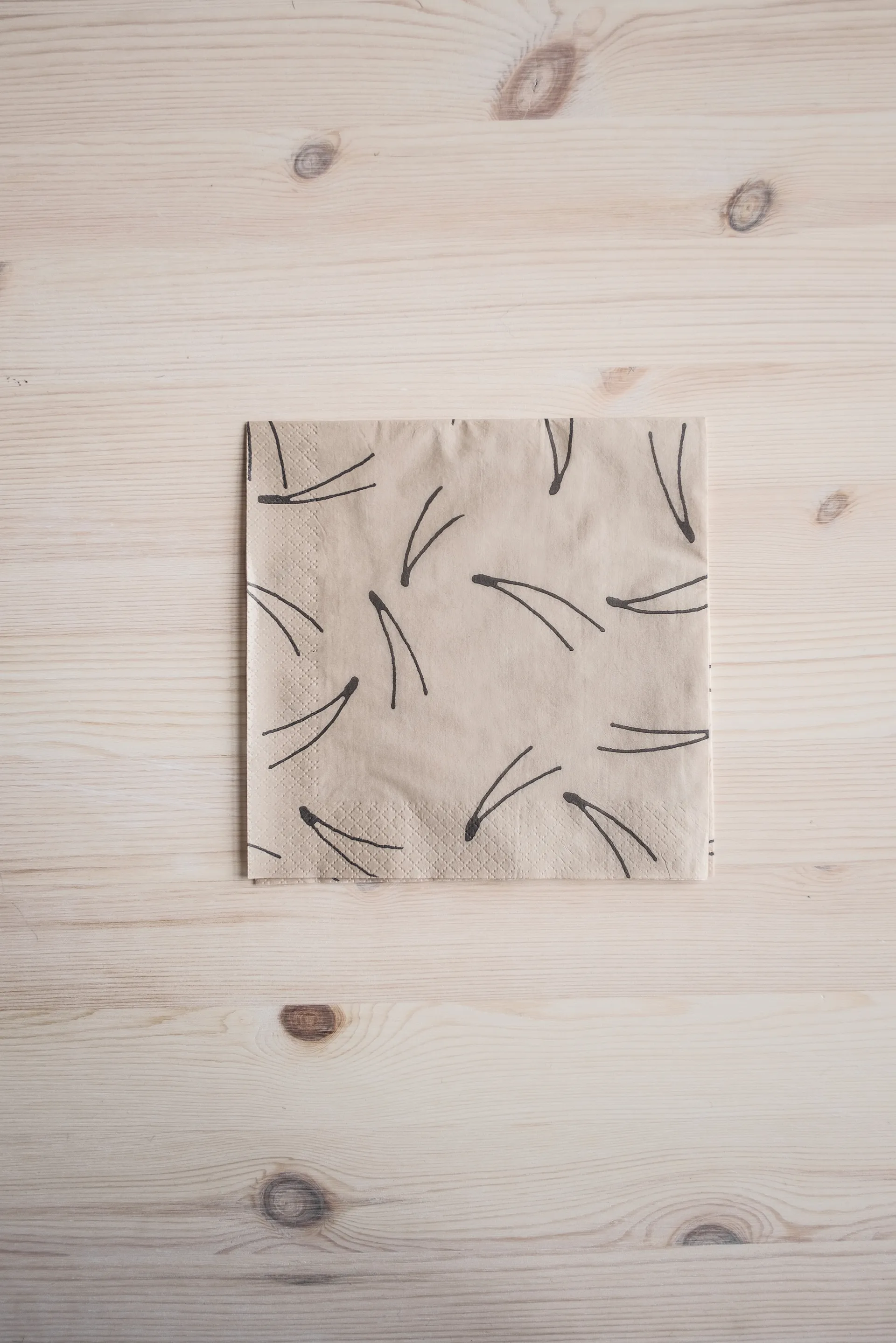 Barr servett 33x33 cm 25-pack, Natur Fine Little Day