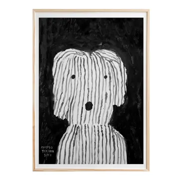 Jaxx poster 50x70 cm - Grå-vit - Fine Little Day