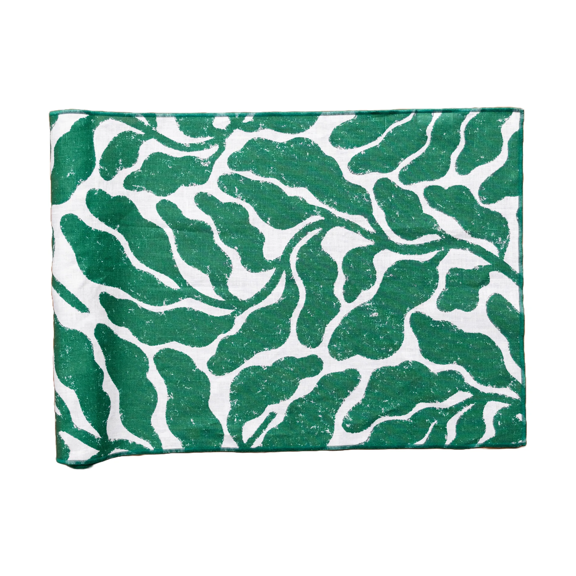 Leaves löpare, Green, 45x180 cm Fine Little Day