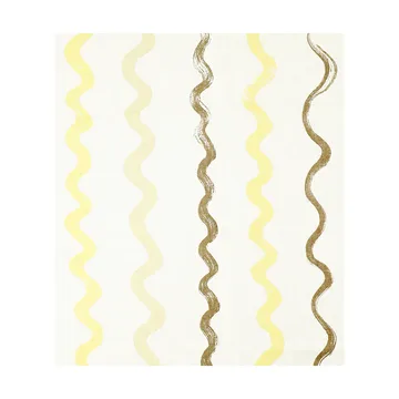 Randig bordsduk 149x250 cm - White-yellow - Fine Little Day