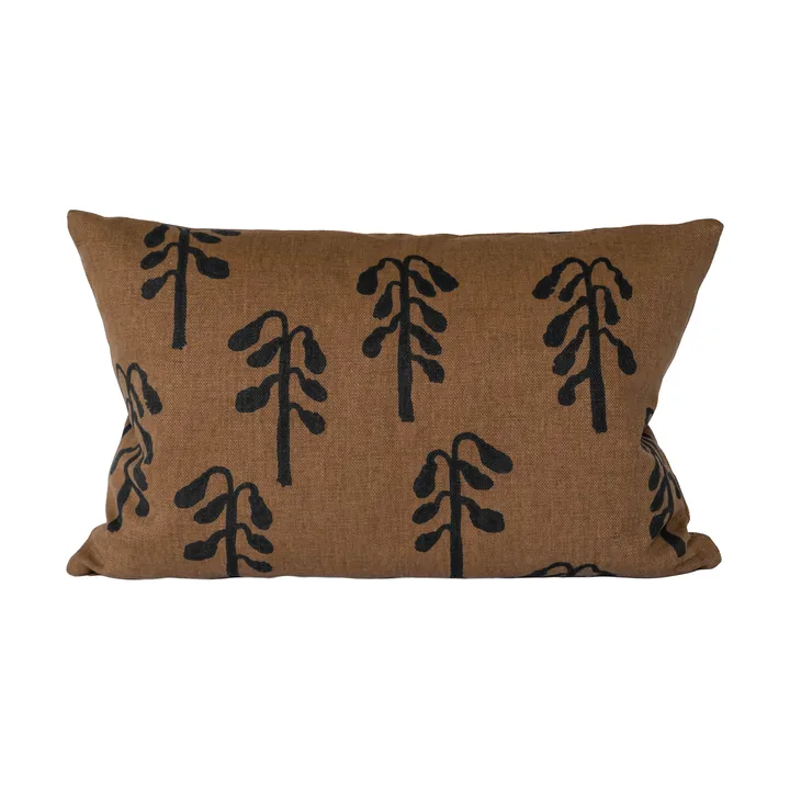 Weeping birch kuddfodral 38x58 cm - Brown - Fine Little Day