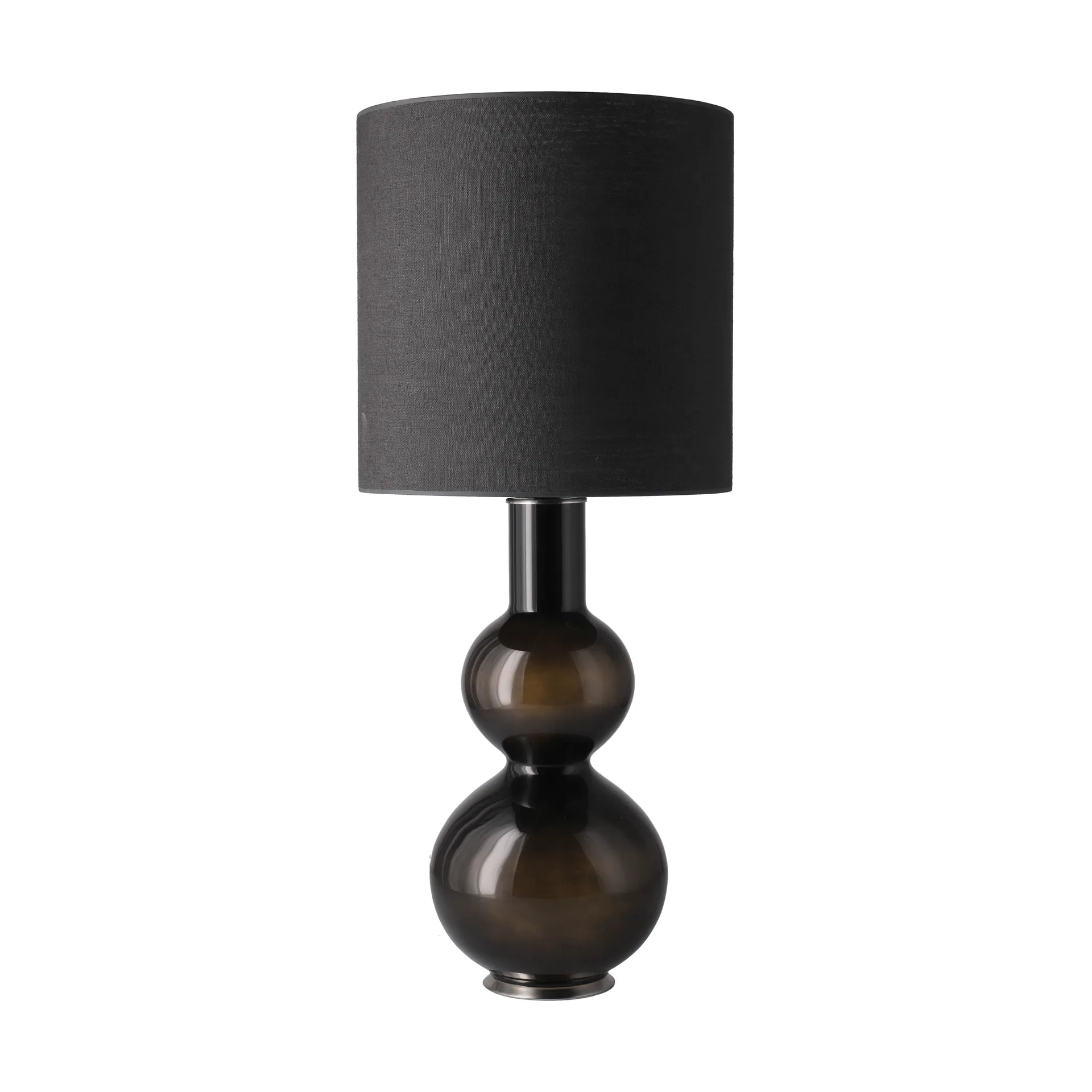 Augusta bordslampa svart lampfot, Lino Negro M Flavia Lamps