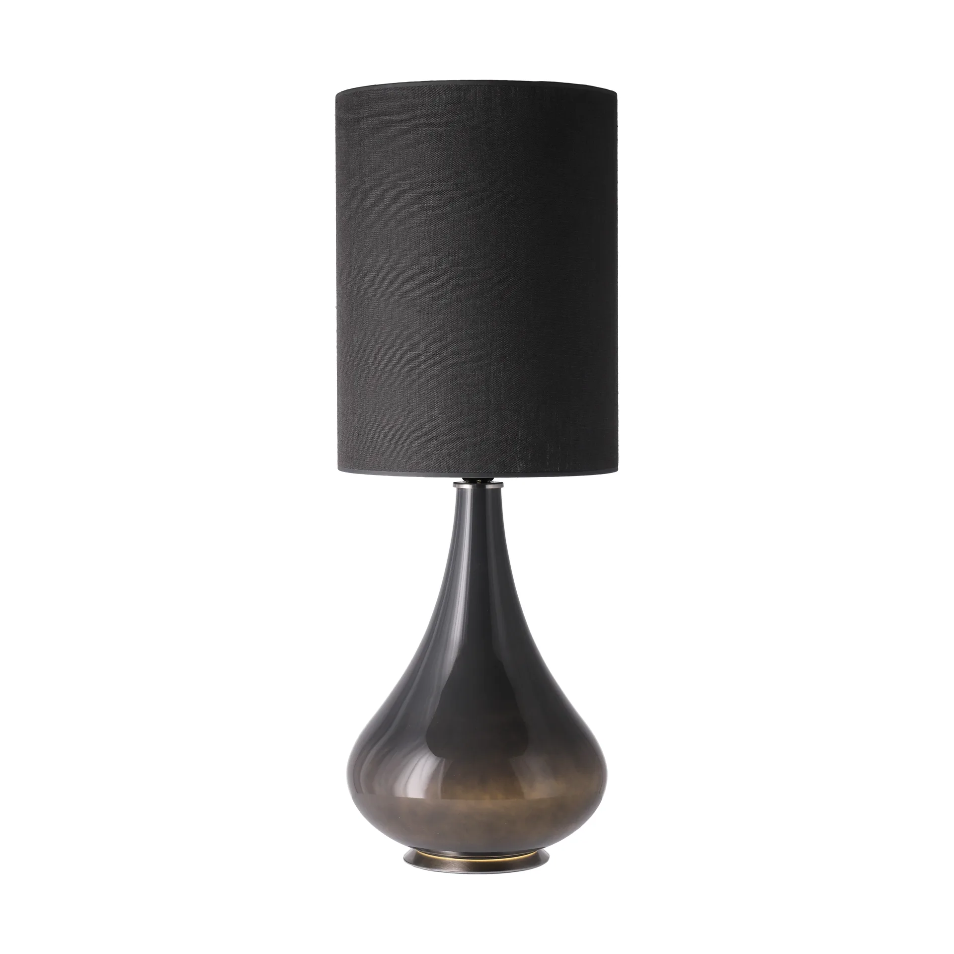 Renata bordslampa grå lampfot, Lino Negro L Flavia Lamps