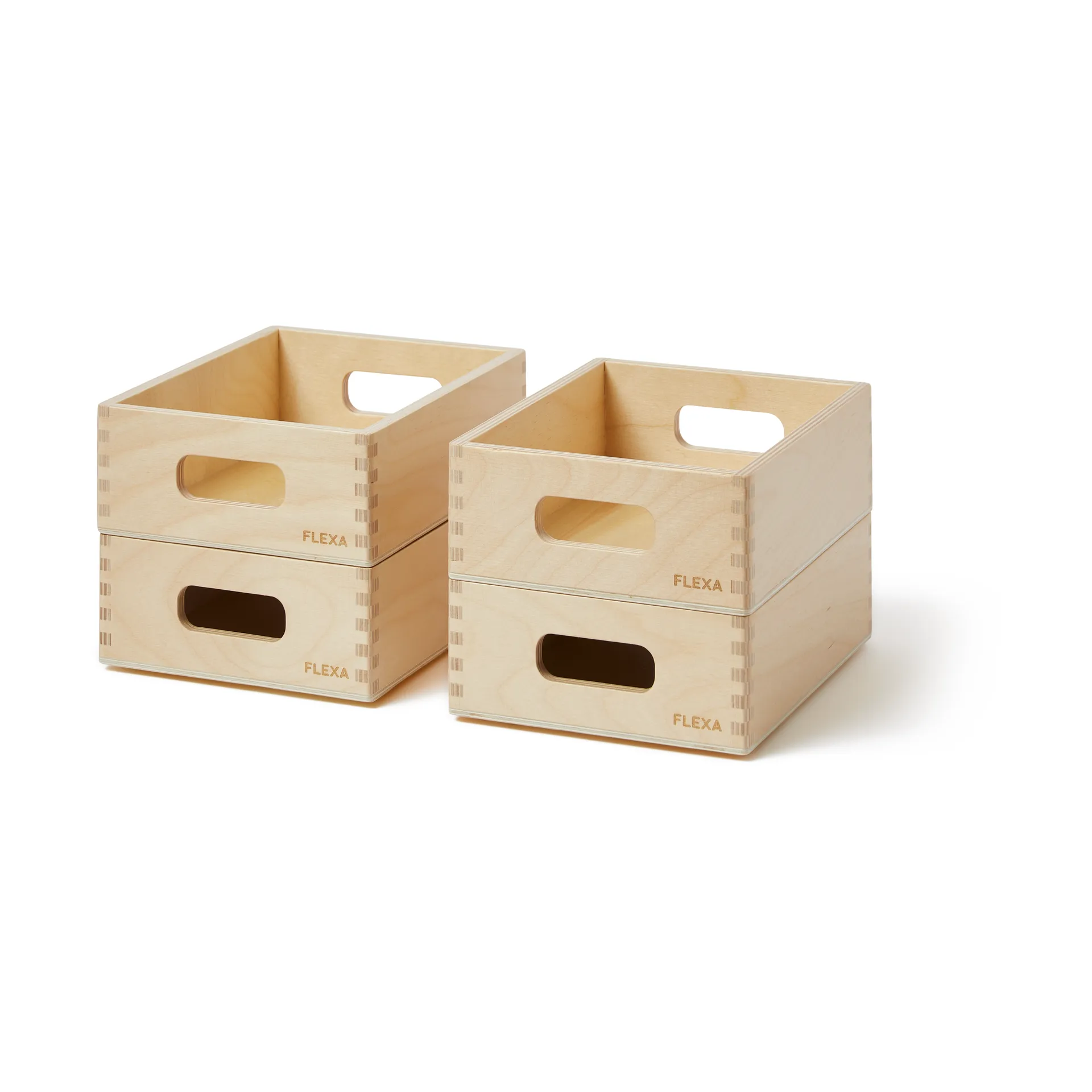 Play förvaringslåda 2-pack, Tall FLEXA