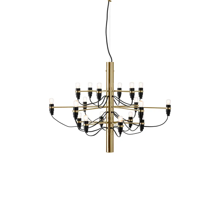 2097 Sarfatti ljuskrona LED - Messing 18 lampor - Flos