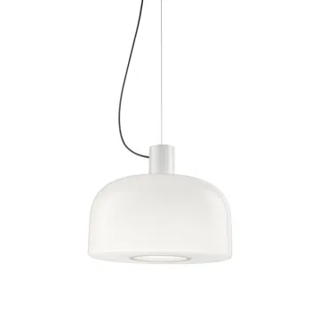 Bellhop Glass S1 pendel - White - Flos