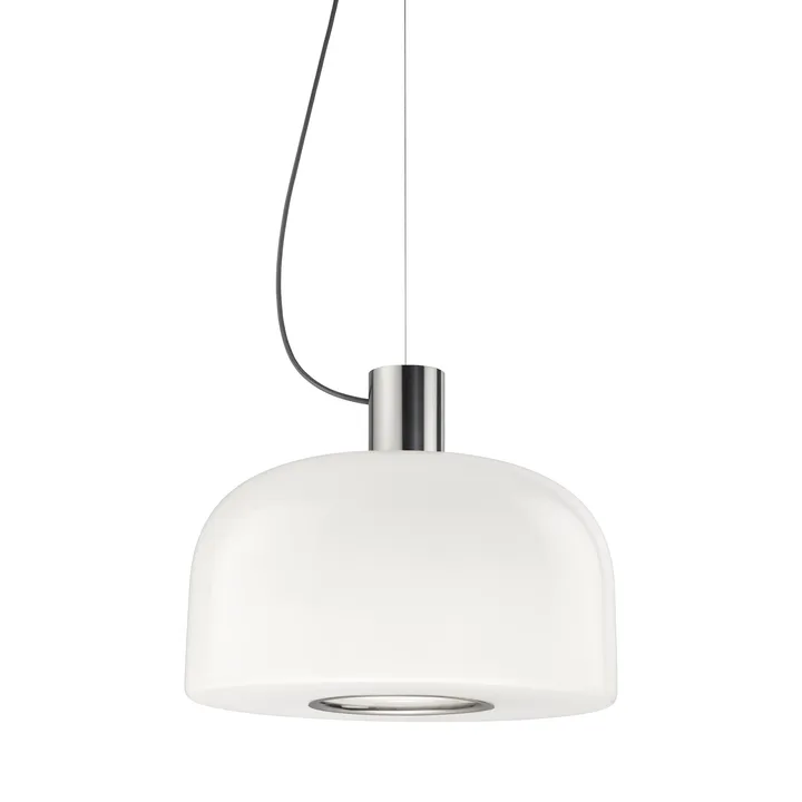 Bellhop Glass S2 pendel - Bright aluminum - Flos