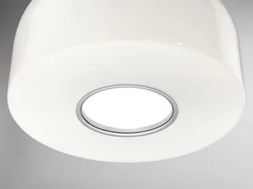 Bellhop Glass S2 pendel - Bright aluminum - Flos