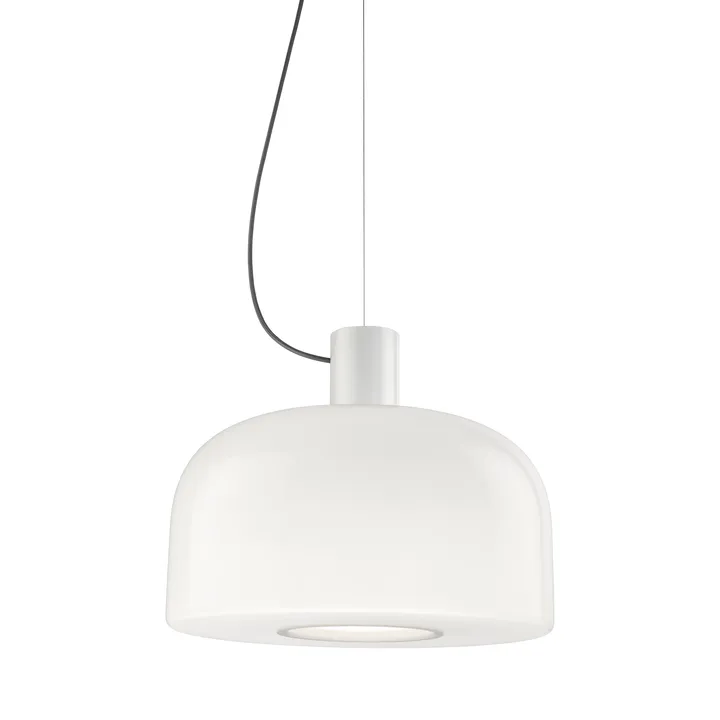Bellhop Glass S2 pendel - White - Flos