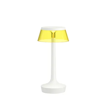 Bon Jour Unplugged bordslampa - White-yellow - Flos