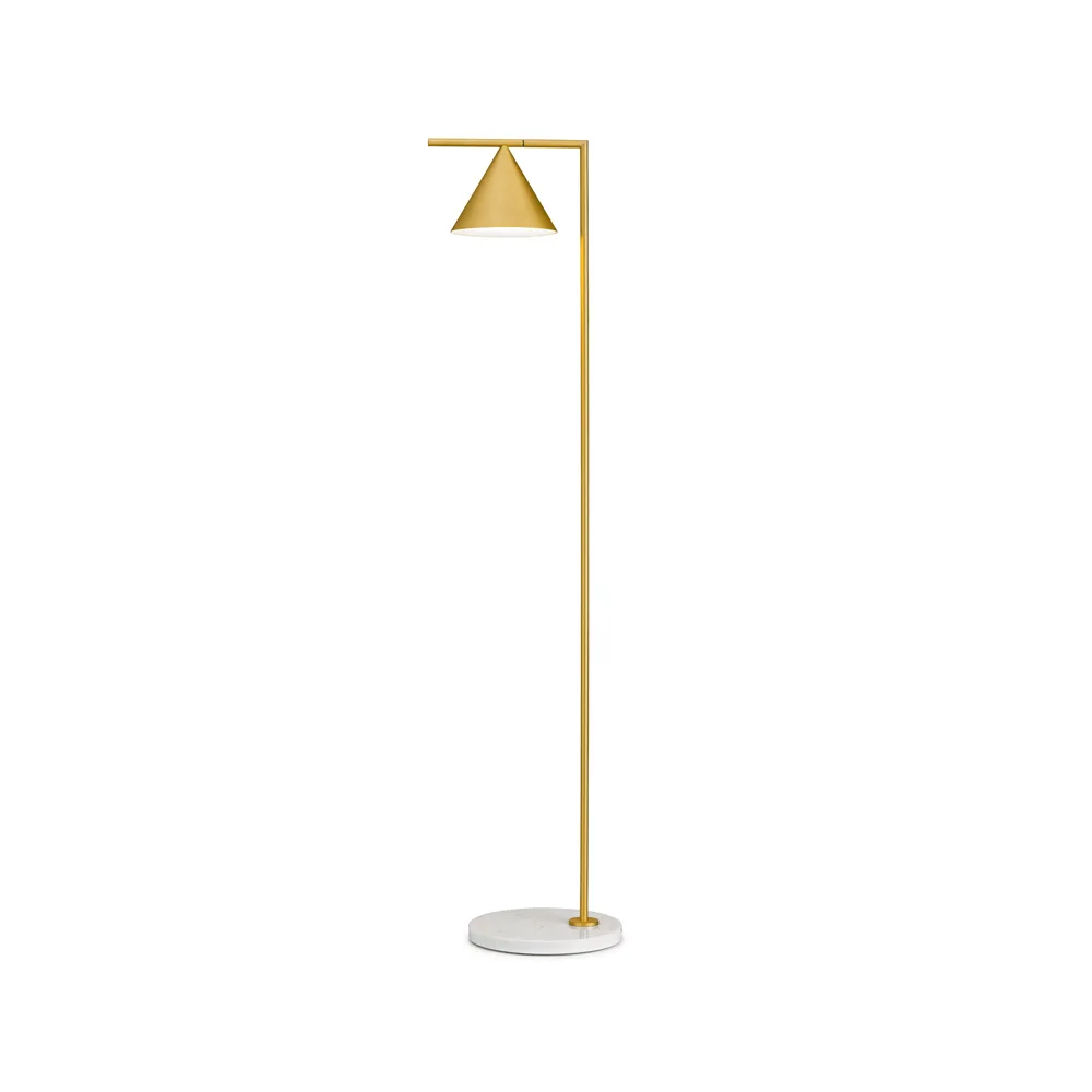 Captain Flint golvlampa, Mässing Flos