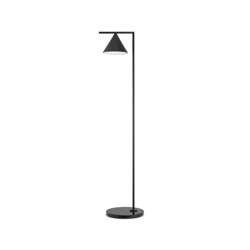 Captain Flint golvlampa, Svart Flos
