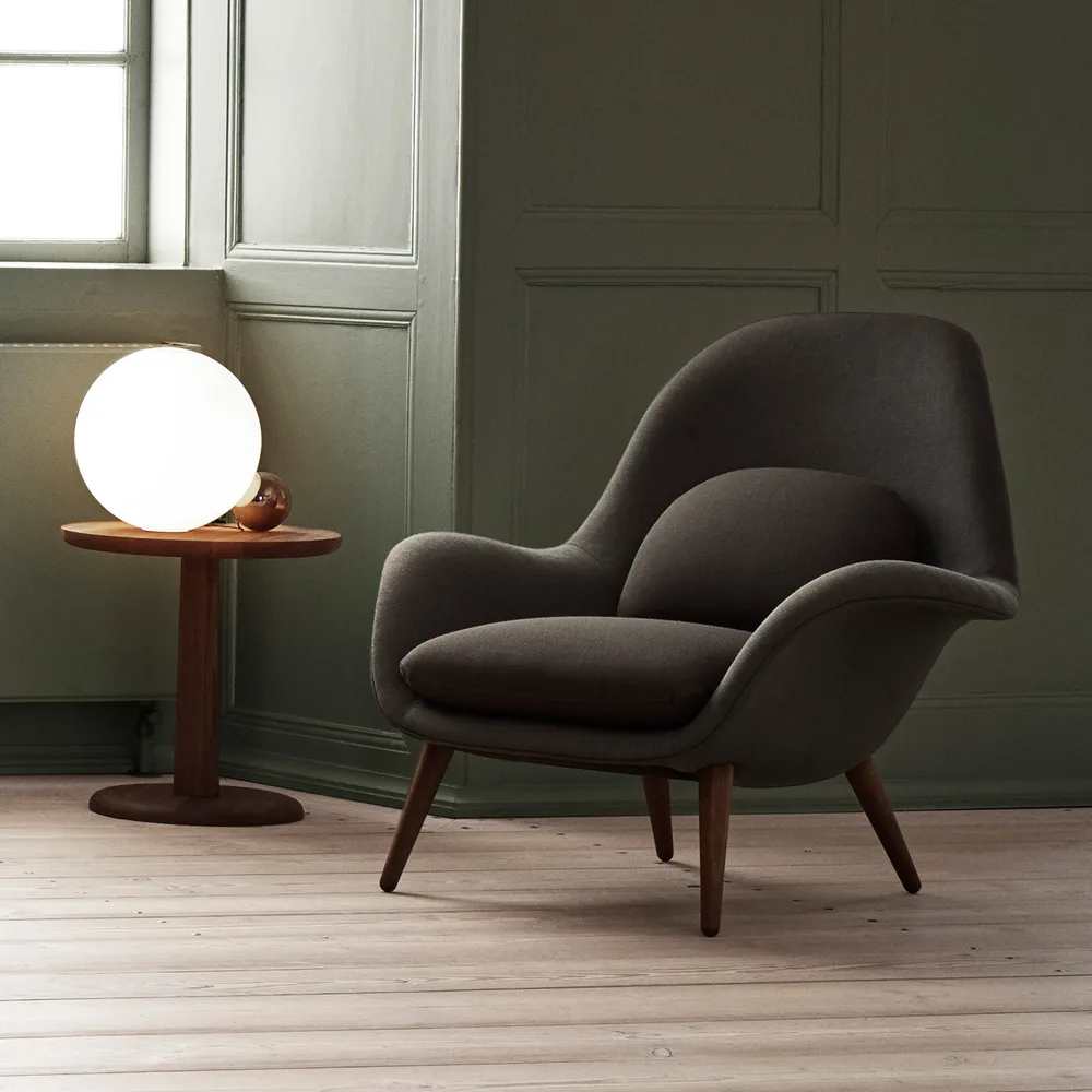 Copycat bordslampa, Guld Flos