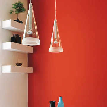 Fucsia 1 pendel - Glas - Flos
