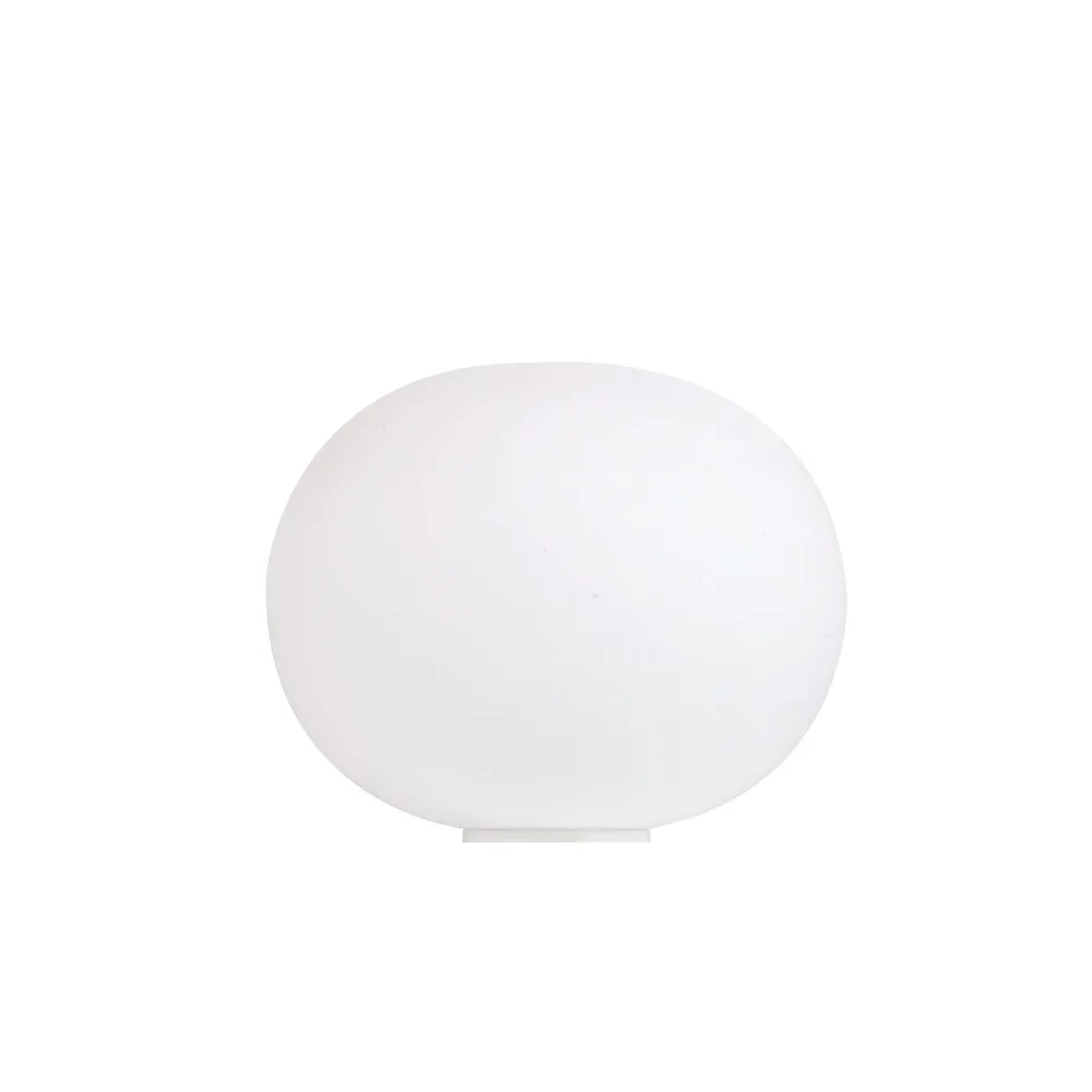 Glo-ball B1 bordslampa, Vitt opalglas Flos
