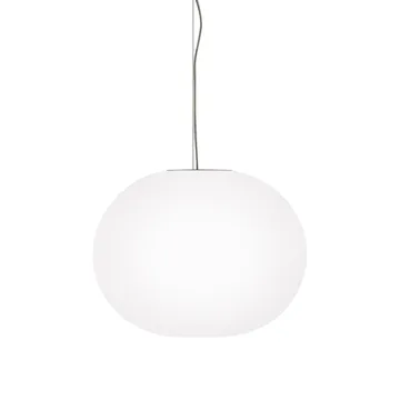 Glo-ball S2 pendel - Vitt opalglas - Flos
