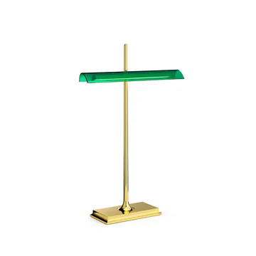 Goldman bordslampa - Mässing-grön - Flos