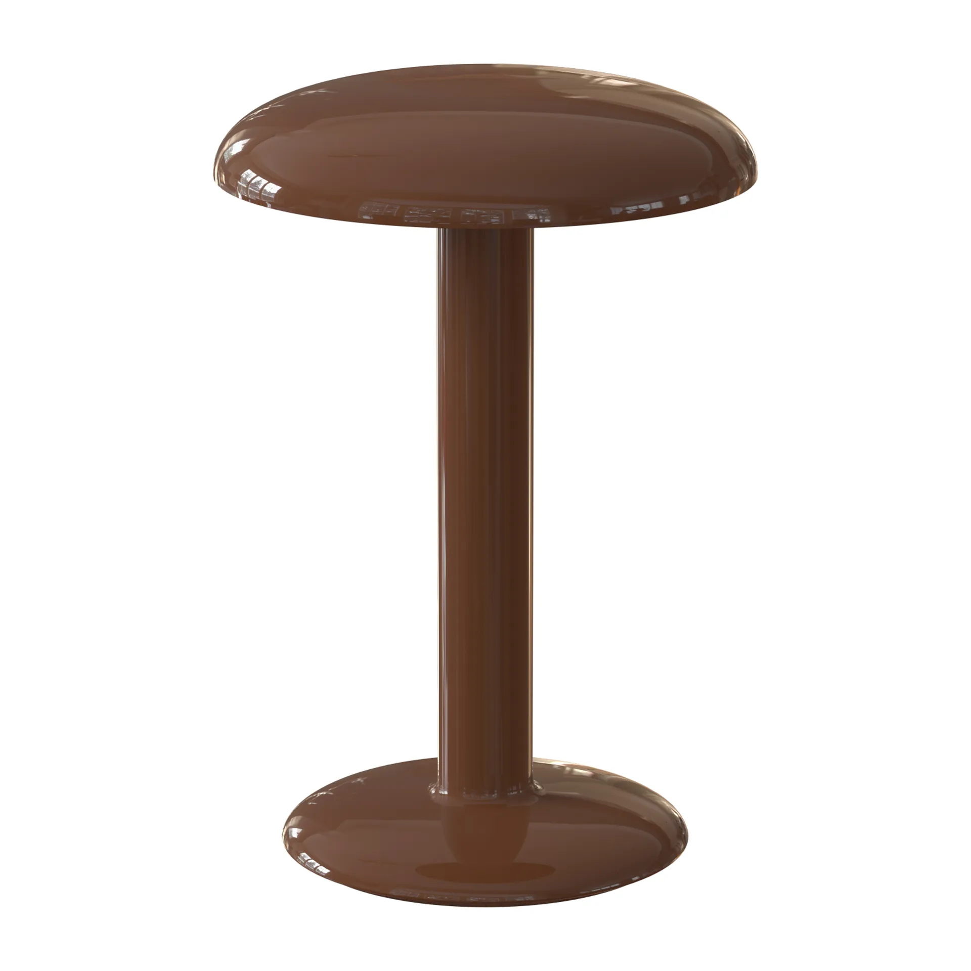 Gustave Residential bordslampa portabel, Lacquered brown Flos
